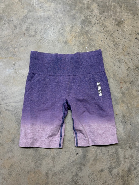 Gymshark Pants - Gymshark Purple Ombre Athletic Shorts